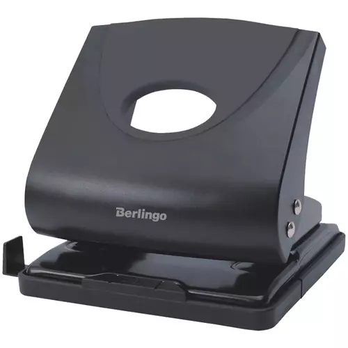 Berlingo Dziurkacz Office Soft 30 kart. Czarny 1