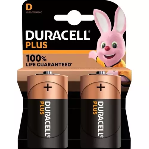 Bateria alkaliczna Duracell LR20 PLUS POWER - Blister 2 szt. 1