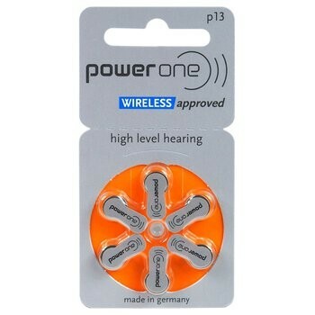 Bateria słuchowa VARTA 13 POWER ONE pakowane po 6szt 1
