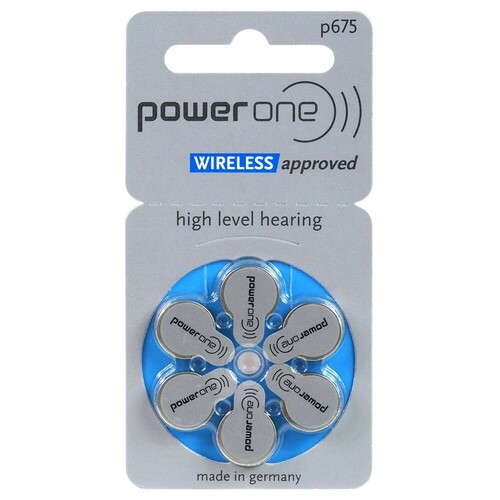 Bateria słuchowa VARTA 675 POWER ONE pakowane po 6szt 1