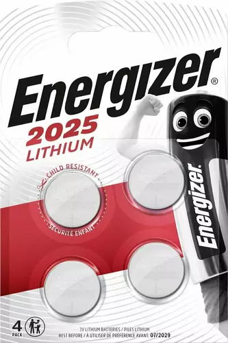 Bateria Energizer CR2025 - blister 4 szt. 1