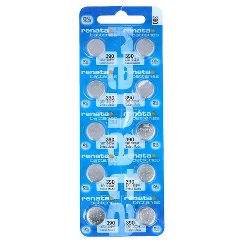 Bateria srebrowa Renata SR1130SW / 390 - blister 10 szt. 1