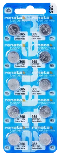 Bateria srebrowa Renata SR 1116W 365.MP- blister 10szt 1