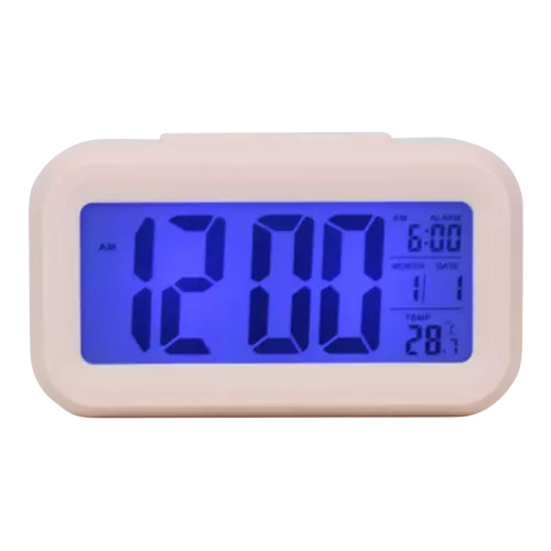 Budzik Kwarcowy Perfect LED 13701 Pink 1