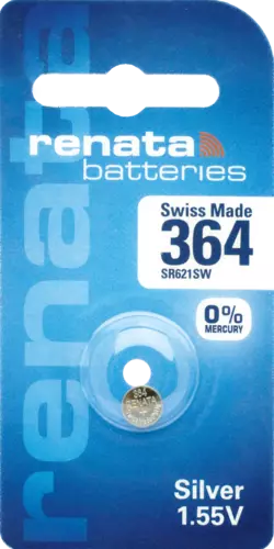 Bateria srebrowa Renata SR 621SW 364.CU-MF - blister 1szt 1