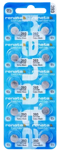 Bateria srebrowa Renata SR 754W 393.MP- blister 10szt 1