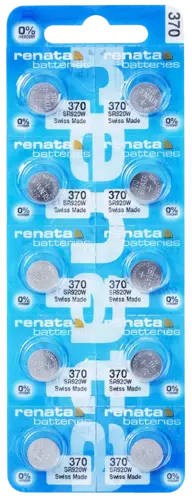 Bateria srebrowa Renata SR 920W 370.MP- blister 10szt 1