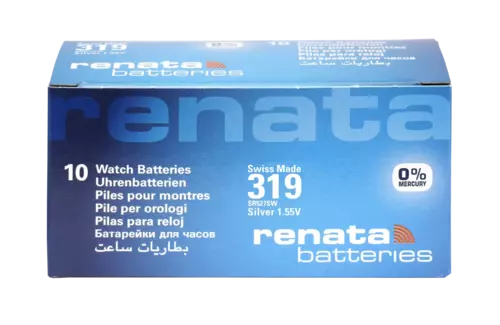 Bateria srebrowa Renata SR527SW / 319 - opakowanie 10 szt. 1