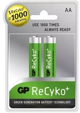 Akumulatorek GP HR 6 2100mAh - blister 2 szt. 1
