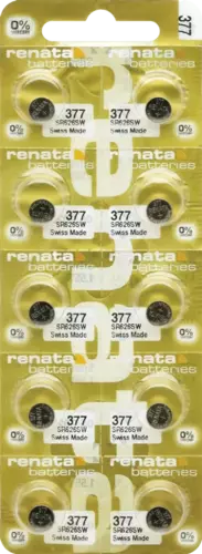 Bateria srebrowa Renata SR 626SW 377.MP-E /BL10/ Gold 1
