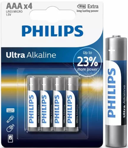 Bateria Philips LR3 ultra B4 - blister 4szt 1