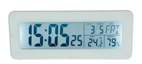 Budzik LCD Perfect JB-8202 Biały 1