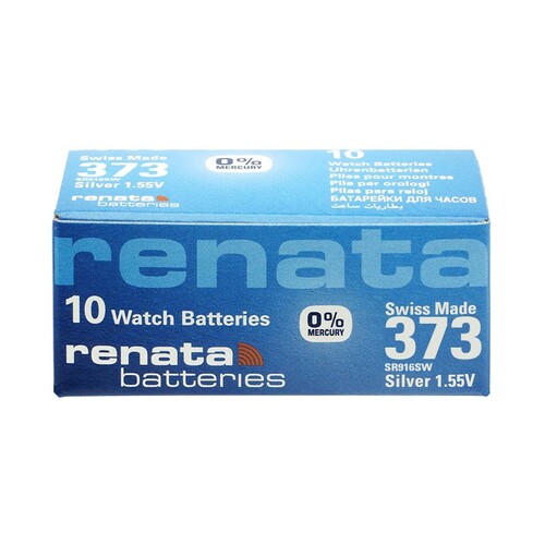 Bateria srebrowa Renata SR916SW / 373 - opakowanie 10 szt. 1