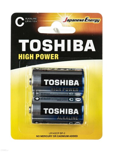 Bateria Toshiba LR14 Blister 2szt 1