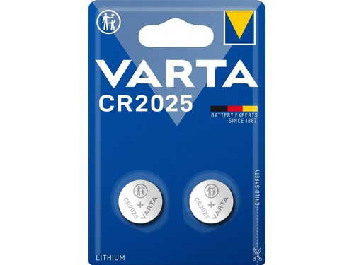 Bateria Varta CR2025 Blister 2szt 1