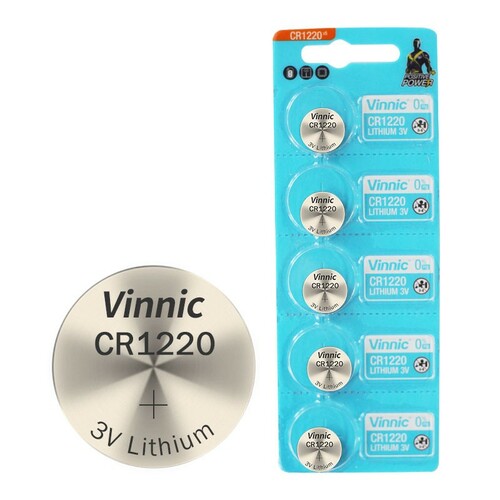 Bateria VINNIC CR1220 - blister 5szt 1