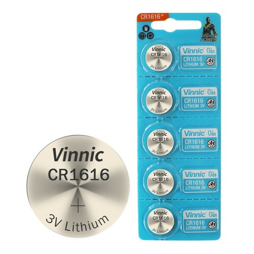 Bateria VINNIC CR1616 - blister 5szt 1