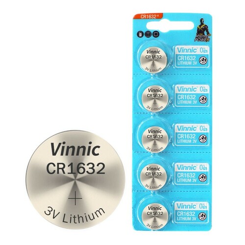 Bateria VINNIC CR1632 - blister 5szt 1
