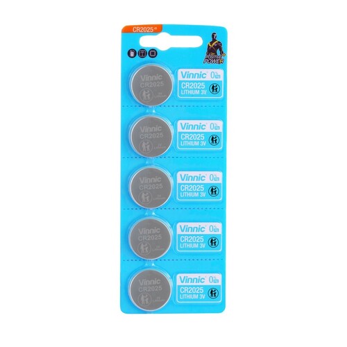 Bateria VINNIC CR2025 - blister 5szt 1