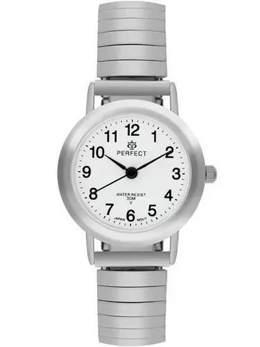 PERFECT GUMKA Damska  XD008-01 SILVER tarcza biała 1