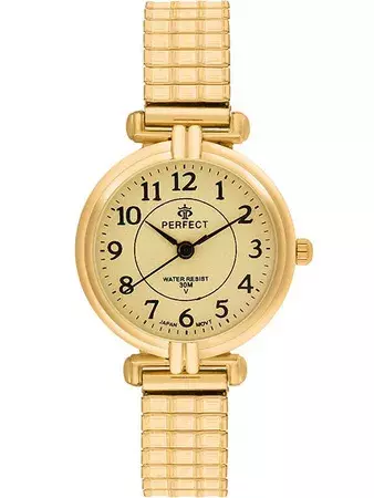 Zegarek PERFECT GUMKA Damska XD782-03 GOLD 1