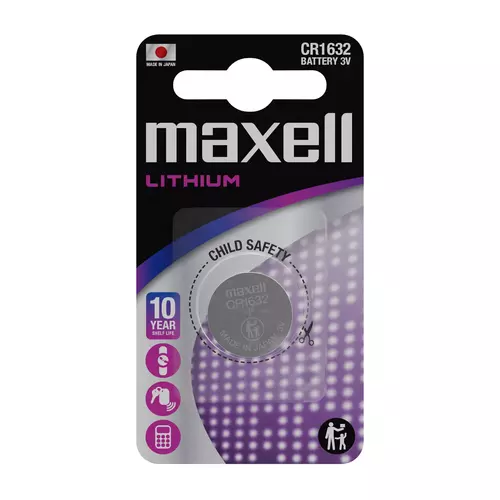 Bateria litowa Maxell CR 1632 3V - Blister 1 szt. 1