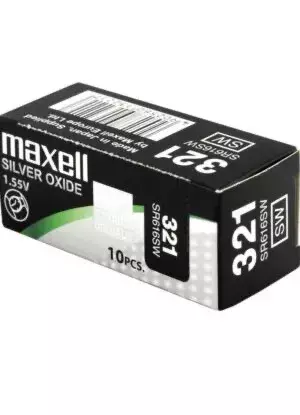 Bateria Maxell SR 616 SW /321/ - Box po 10 szt. 1