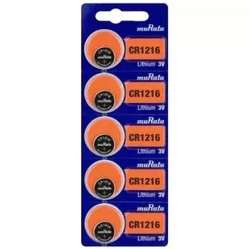 Bateria Murata litowa CR1216 3V - Blister 5 szt. 1