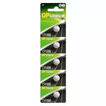 Bateria litowa GP CR1220 - blister 5 szt. 1