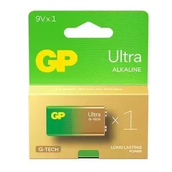 Bateria GP 9V 6LR61 Ultra alkaline - Blister 1szt 1