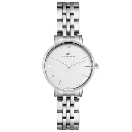 Zegarek Jordan Kerr C4019 stalowy silver 1