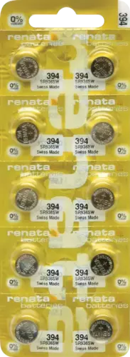 Bateria srebrowa Renata SR 936SW 394.MP-E Gold - blister 10szt 1