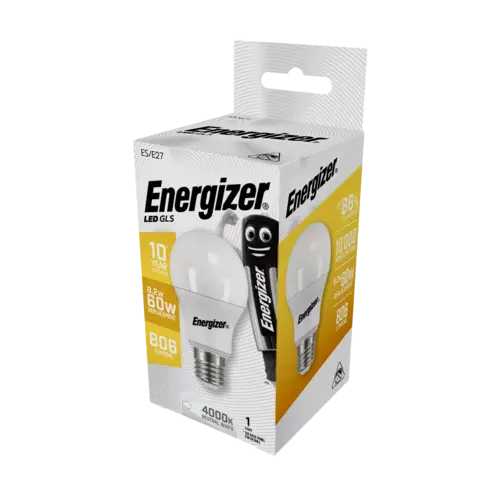 Żarówka LED Energizer BULB E27 806LM 8.2W/60W neutralna 1