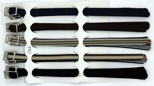 Paski Perlon XXL MIX KOLOR pak. po 20szt 12mm 1