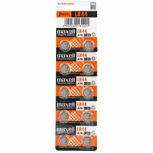 Bateria Maxell LR44 A76 - blister 10 szt. 1